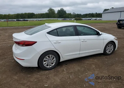 2017 Hyundai Elantra Se from USA, damaged, VIN 5NPD74LF7HH186557